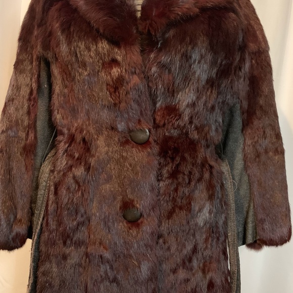 Vintage Brown Fur Jacket - Picture 2 of 8